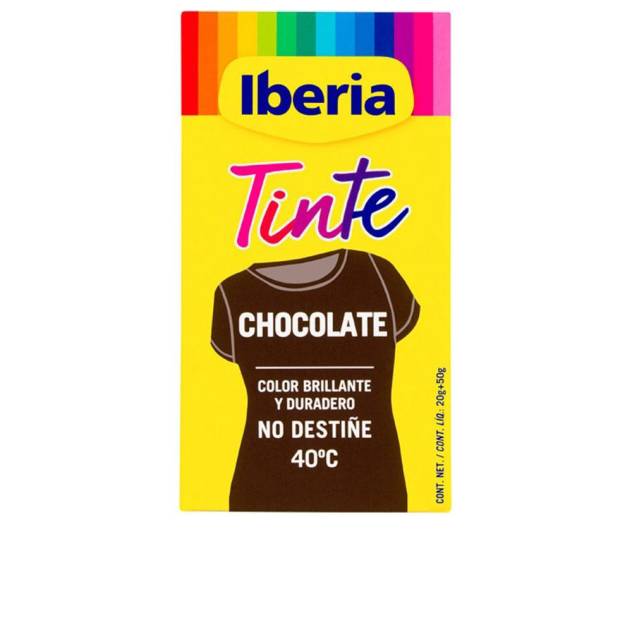 IBERIA TINTE ROPA no destiñe 40º #chocolate 70 gr