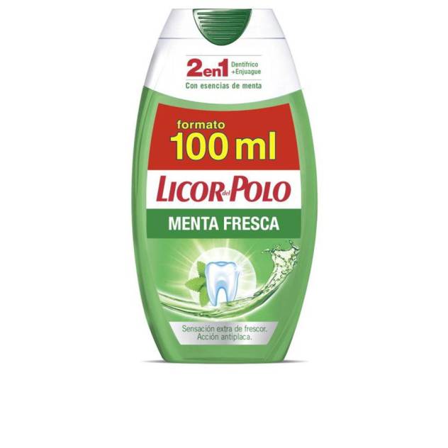 LICOR DEL POLO 2EN1 MENTA FRESCA gel dentífrico 100 ml