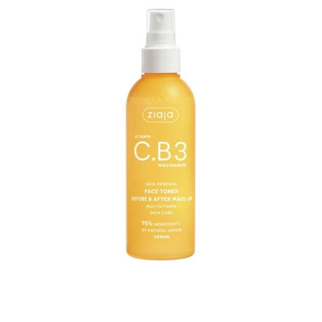 VITAMINA C.B3 NIACINAMIDA tónico facial spray 190 ml