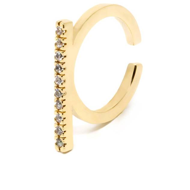 MANHATTAN GOLD anillo #oro brillo 1 u