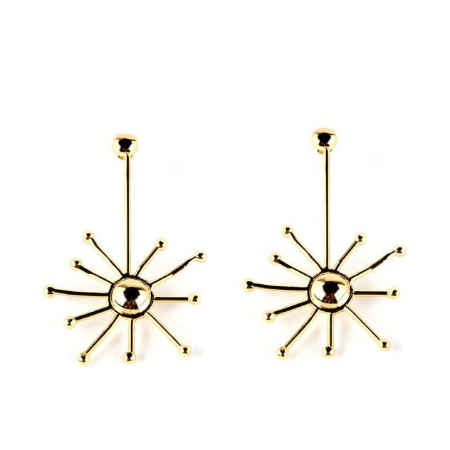 SUN pendientes #oro brillo 1 u