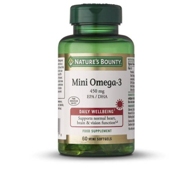 MINI OMEGA-3 450 mg 60 mini cápsulas blandas 60 u