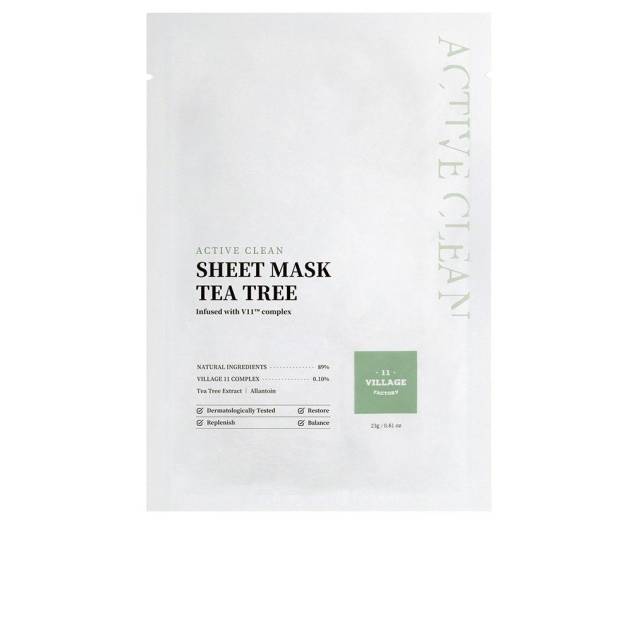 ACTIVE CLEAN sheet mask tea tree 23 gr