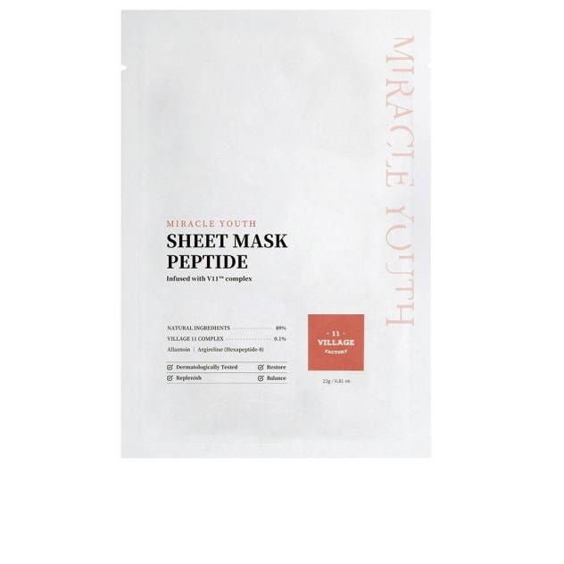 MIRACLE YOUTH sheet mask peptide 23 gr