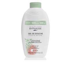 Gel de dus revigorant cu extract de citrice BYPHASSE VERVEINE & PAPLEMOUSSE 600 ml