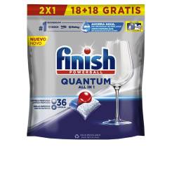 FINISH POWERBALL QUANTUM lavavajillas 36 pastillas