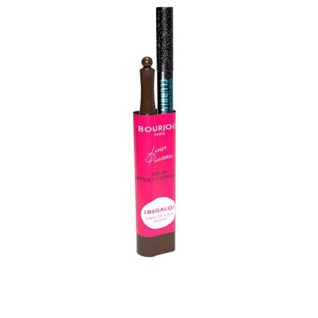 LINER PINCEAU 24H liquid eyeliner #brun impressionniste 2 x 1,20 gr