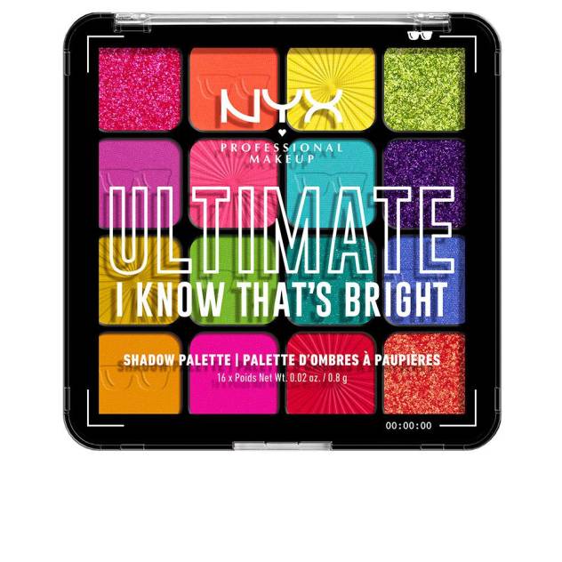 ULTIMATE shadow palette #I know that's bright 16 x 0,83 gr ULTIMATE shadow palette #I know that's bright 16 x 0,83 gr