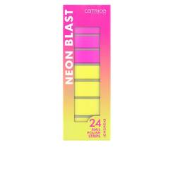 NEON BLAST láminas de uñas #010-neon explosion 24 u