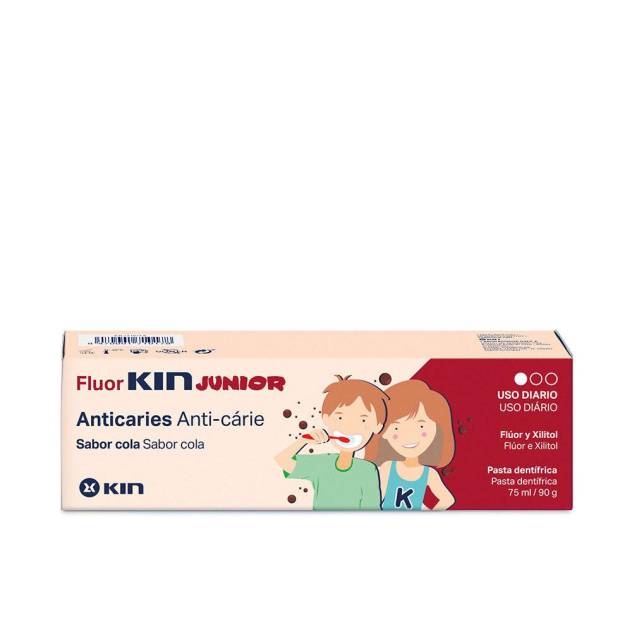 FLUORKIN JUNIOR pasta dentífrica #cola 75 ml