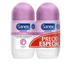 DERMO INVISIBLE desodorante roll-on dúo 2 x 50 ml