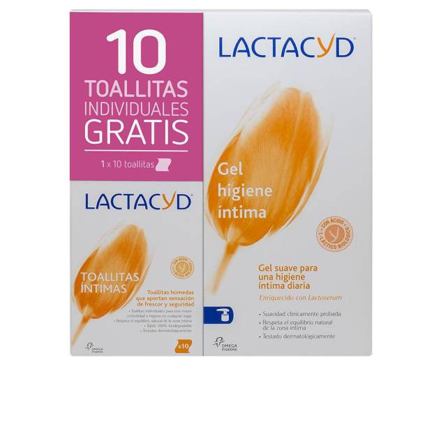 LACTACYD SUAVE GEL LOTE 2 pz