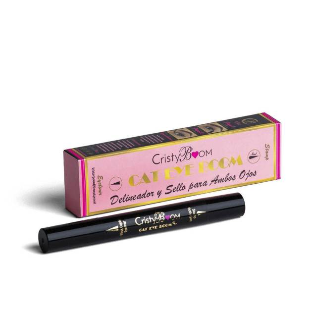 CAT EYE BOOM delineador y sello ambos ojos waterproof 3 gr