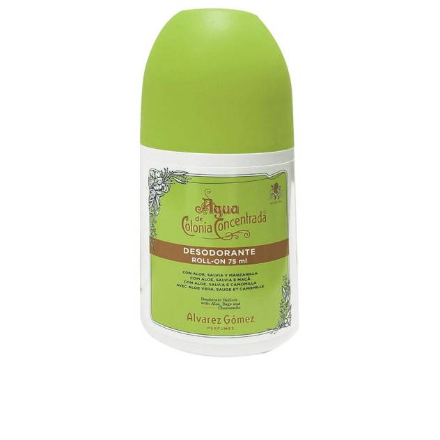 AGUA DE COLONIA CONCENTRADA desodorante roll-on #fresco 75 ml