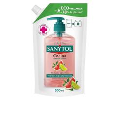 SANYTOL RECAMBIO jabón antibacteriano cocina ECO 500 ml