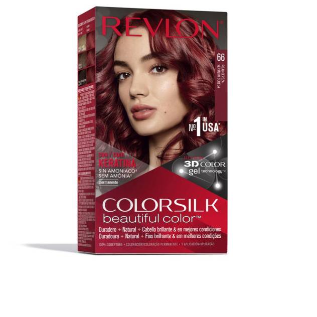 COLORSILK tinte #66-cherry red 1 u