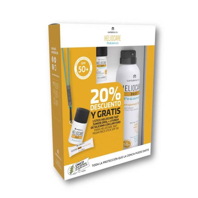 HELIOCARE 360 PEDIATRICS ESTUCHE 4 pz