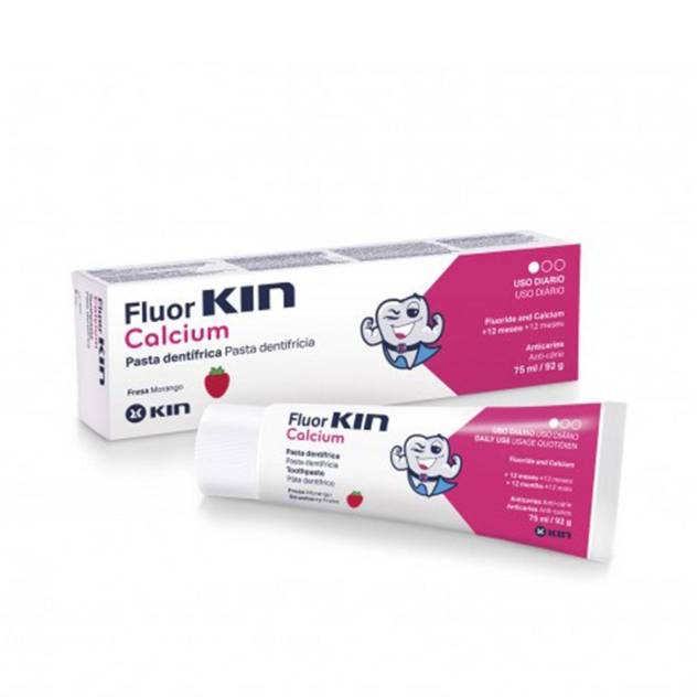 FLUORKIN CALCIUM pasta dentífrica 75 ml