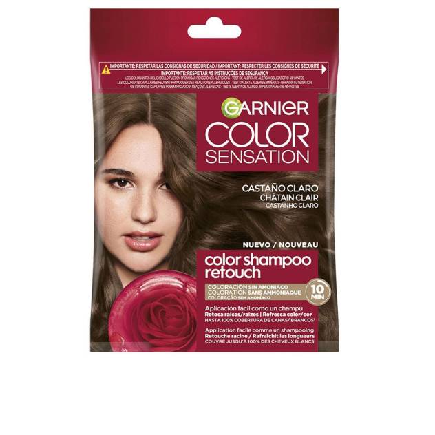 COLOR SENSATION champú #5.0-light brown 3 u