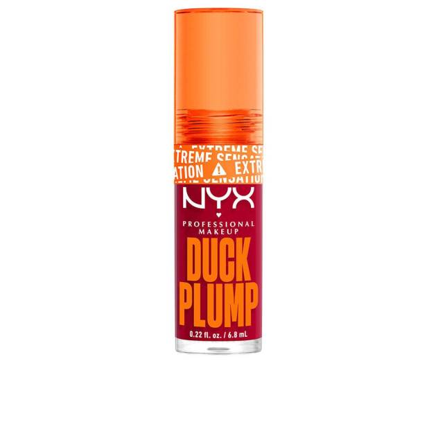 Luciu de buze cu finisaj natural NYX DUCK PLUMP hall of flame 6.8 ml Luciu de buze cu finisaj natural NYX DUCK PLUMP hall of flame 6.8 ml