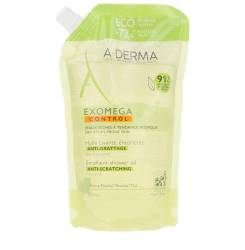 Rezerva ulei de dus hidratant si calmant A-DERMA EXOMEGA CONTROL 500 ml