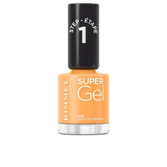 Lac de unghii cu efect de gel Rimmel London SUPER GEL #046 zest of friends 12 ml Lac de unghii cu efect de gel Rimmel London SUPER GEL #046 zest of friends 12 ml
