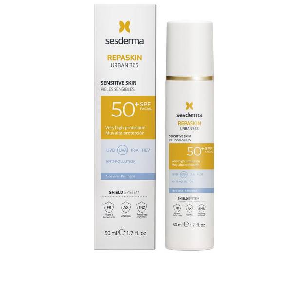 REPASKIN URBAN 365 fotoprotector piel sensible SPF50+ 50 ml