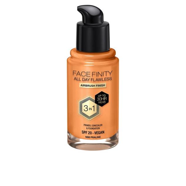 FACEFINITY ALL DAY FLAWLESS 3 IN 1 base de maquillaje #88-praline 30 ml