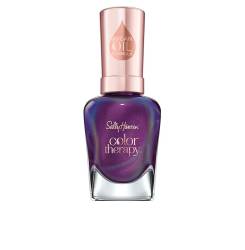 Lac de unghii cu finisaj sidefat, Sally Hansen Color Therapy Sheer, 402 Plum Euphoria, 14.7 ml