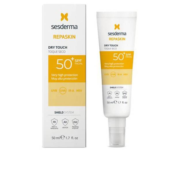 REPASKIN FACIAL fotoprotector toque seco SPF50+ 50 ml