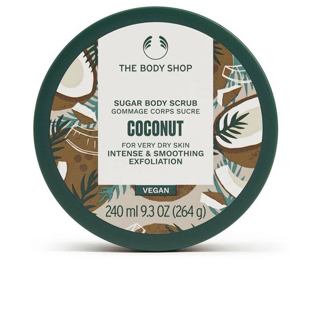 COCONUT exfoliante corporal de azúcar 240 ml