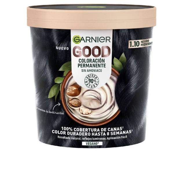 GOOD coloración permanente #1.10-negro 217 ml