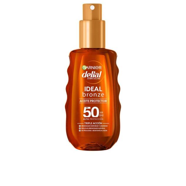 DELIAL IDEAL BRONZE aceite protector SPF50 150 ml DELIAL IDEAL BRONZE aceite protector SPF50 150 ml