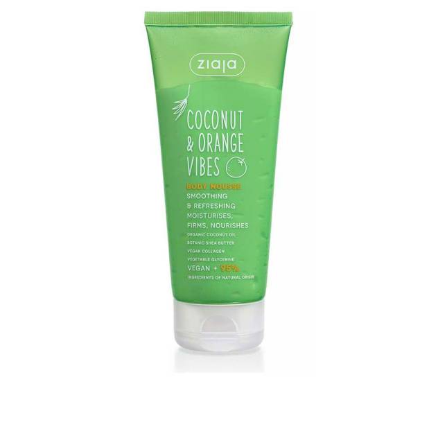 COCONUT & ORANGE VIBES mousse corporal suavizante y refrescante 200 ml