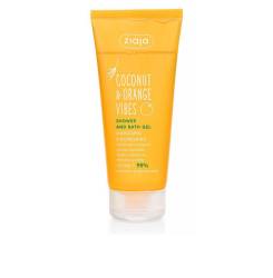 COCONUT & ORANGE VIBES gel de ducha y baño energizante y refrescante 200 ml