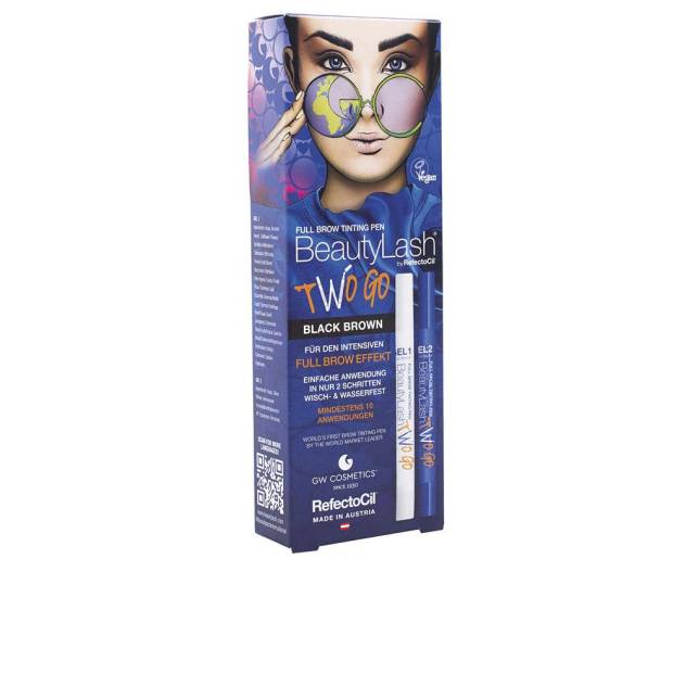 BEAUTY LASH TWO GO tinte para cejas #Black brown 2 u