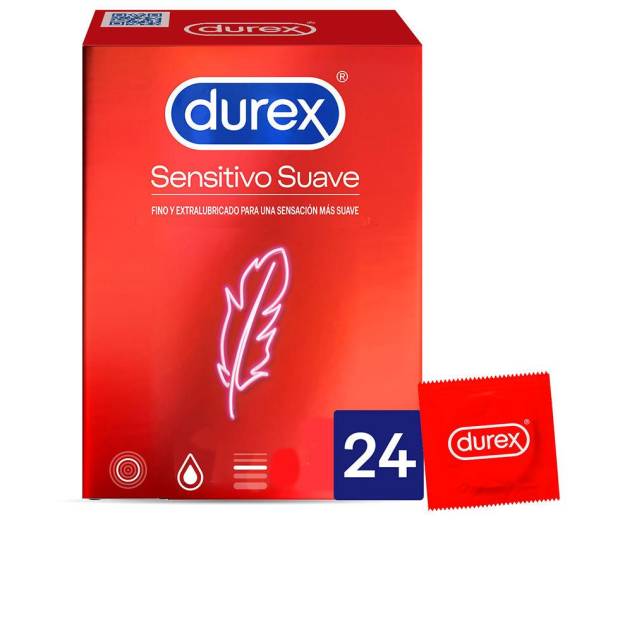 SENSITIVO SUAVE preservativos 24 u
