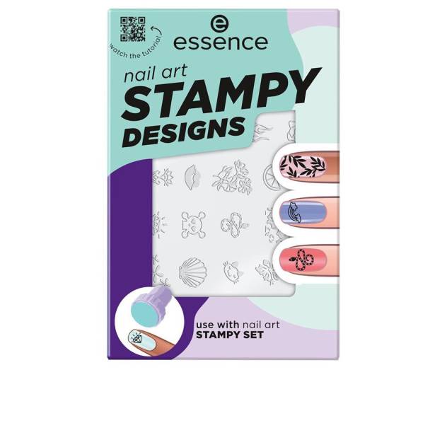 STAMPY DESIGNS plantillas para estampado de uñas 1 u