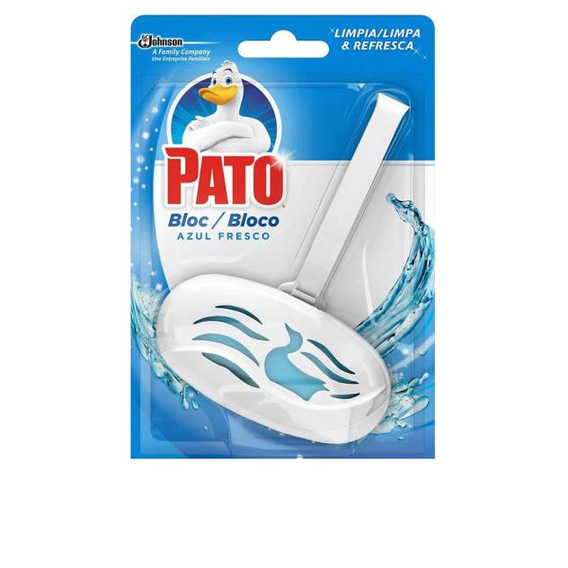 PATO WC BLOC agua azul limpia & higieniza aparato + recambio 40 gr