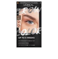 BROW COLOR tinte de cejas #6.0-light brunette 4 u