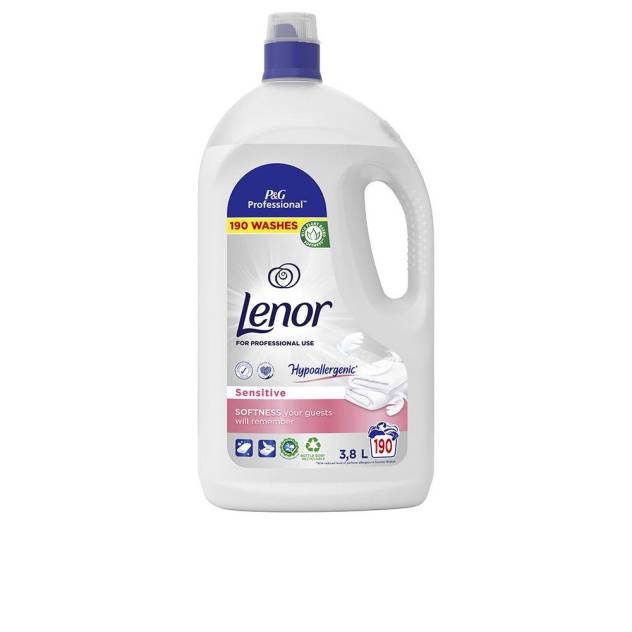 LENOR PROFESIONAL SENSITIVE suavizante líquido 190 dosis