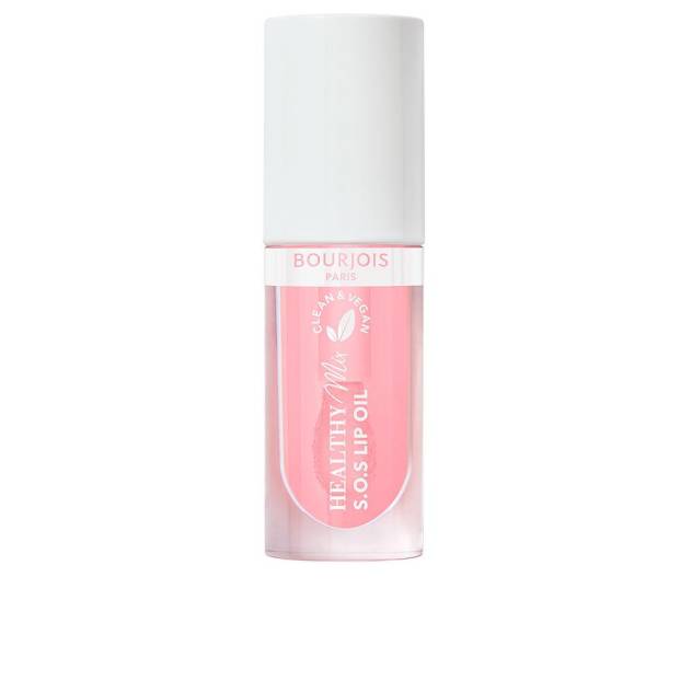 Ulei de buze nutritiv cu efect de hidratare intensa si stralucire naturala Bourjois HEALTHY MIX S.O.S 01 roz pal 4.5 ml