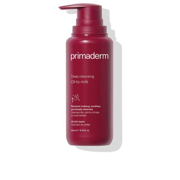PRIMADERM limpieza profunda aceite-leche 200 ml