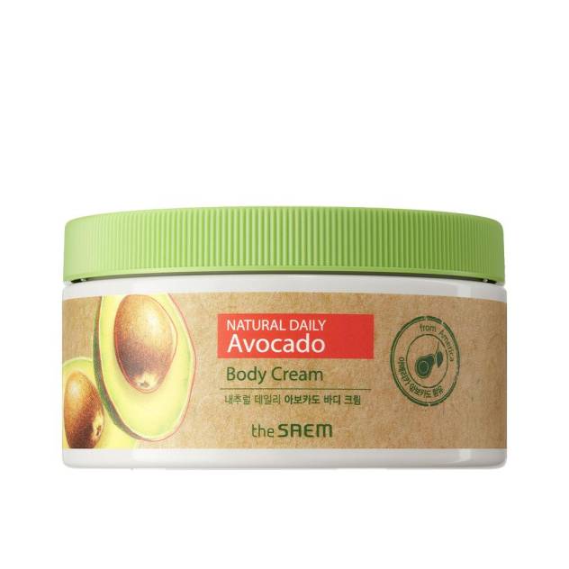 NATURAL DAILY AVOCADO crema corporal 300 ml