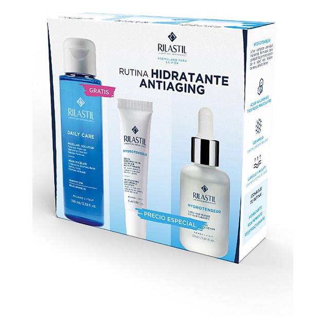 HYDROTENSEUR RUTINA ANTIARRUGAS ESTUCHE 3 pz