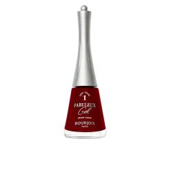 Oja cu efect de gel si luciu intens de lunga durata Bourjois Fabuleux 340 berry/visiniu‑rosu intens 9 ml