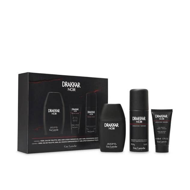 DRAKKAR NOIR ESTUCHE 3 pz