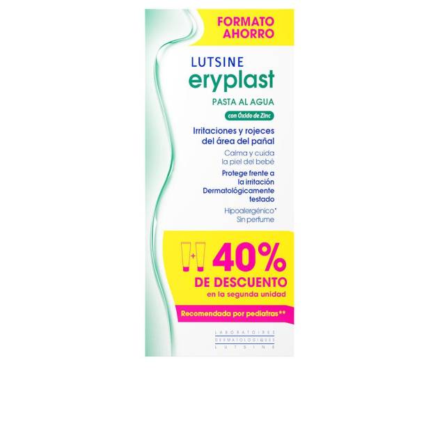 ERYPLAST pasta al agua 2 x 125 gr
