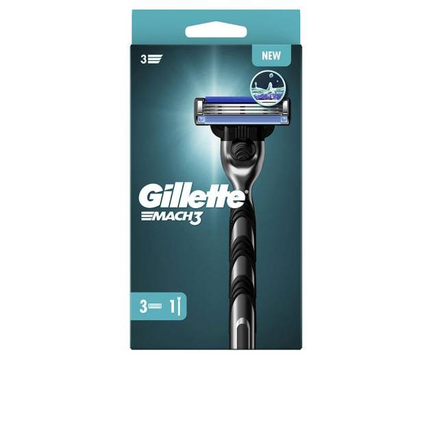GILLETTE MACH 3 máquina + 3 recambios GILLETTE MACH 3 máquina + 3 recambios