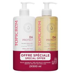 Set pentru ingrijirea pielii TOPICREM DA PROTECT 2 buc